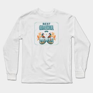 Best Grandma in the World Long Sleeve T-Shirt